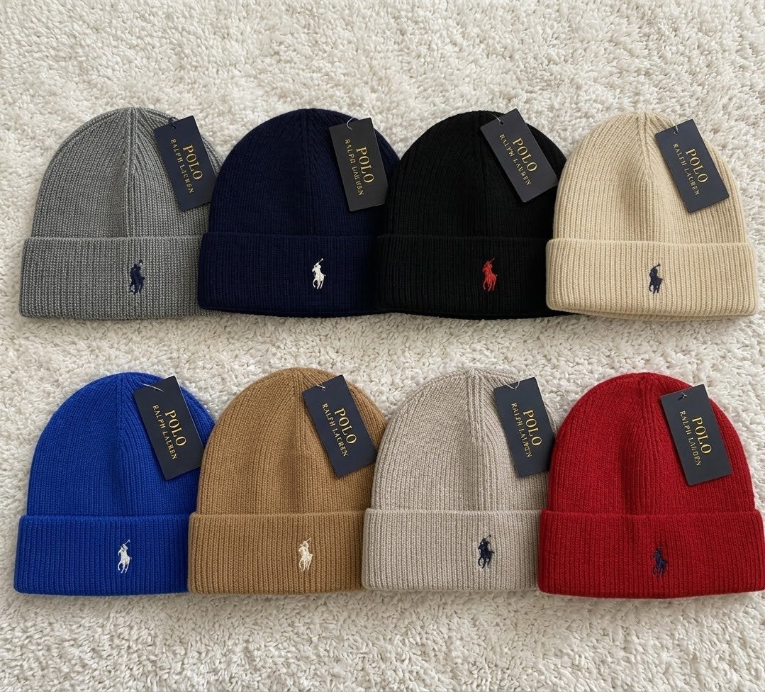 Ralph Lauren Muts – Diverse kleuren – Nieuw met prijskaartje, Ophalen of Verzenden, Nieuw, Overige maten, Muts