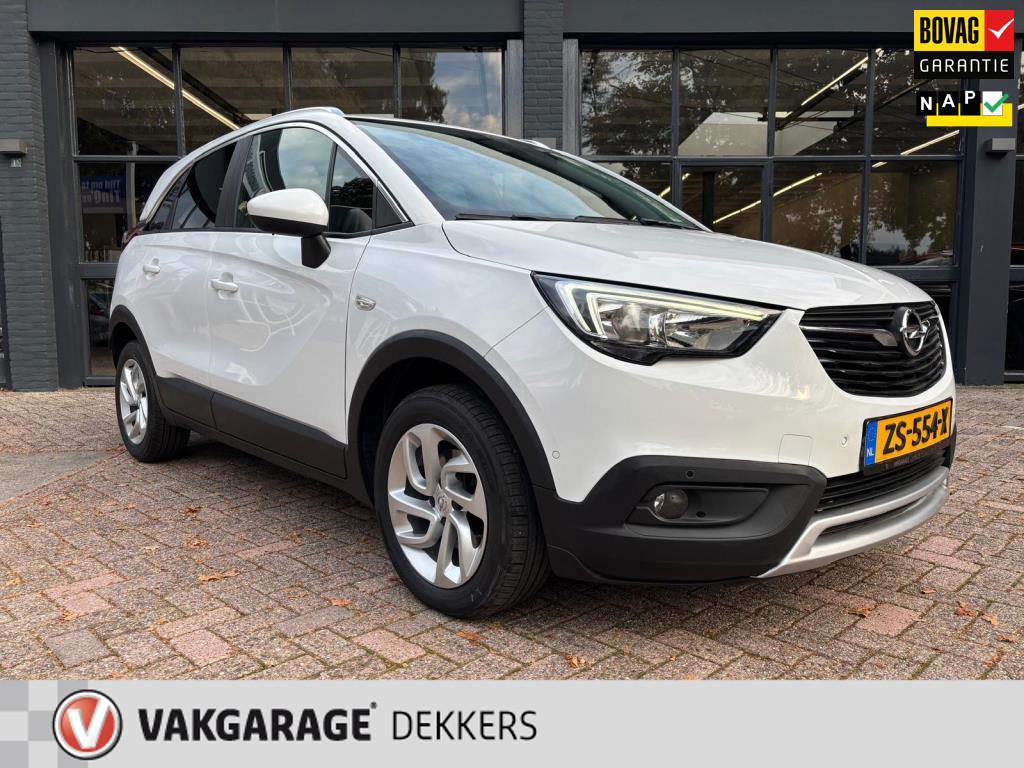 Opel Crossland X 1.2 Turbo Innovation Automaat (nieuwe distr, Auto's, 840 kg, Gebruikt, Euro 6, Wit