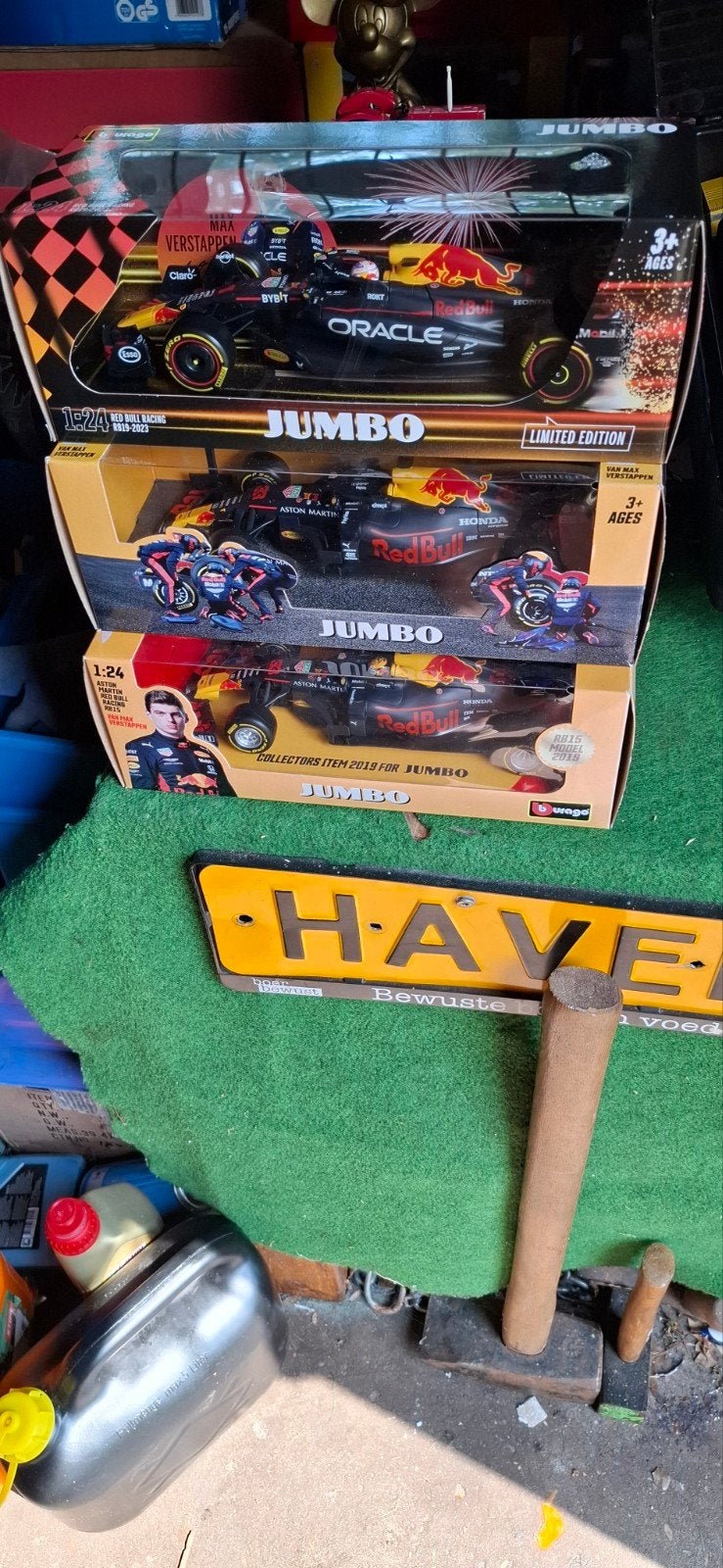Max Verstappen 6 totaal prijs a per stuk, Ophalen of Verzenden, Bburago