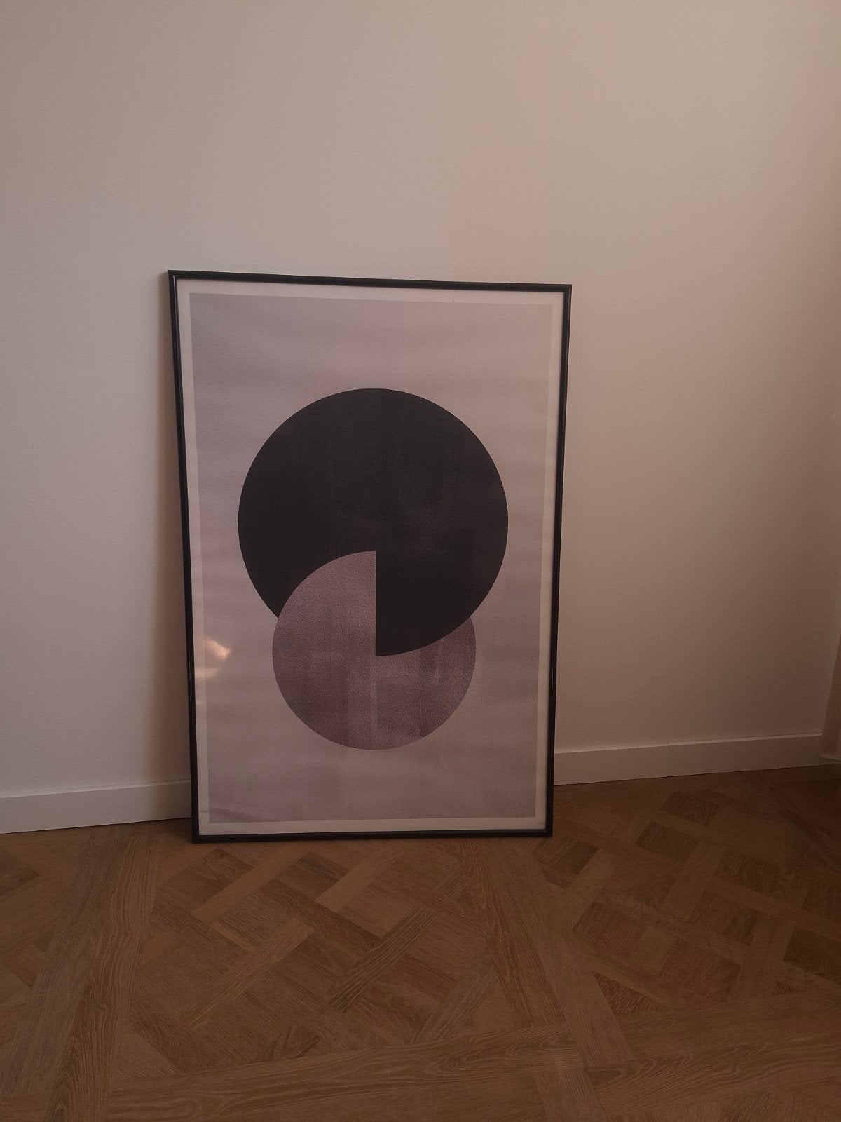 Moderne Zwarte Glanzende Fotolijst 60x90 cm WPC, Huis en Inrichting, Woonaccessoires | Lijsten, Ophalen, Overige materialen, Nieuw