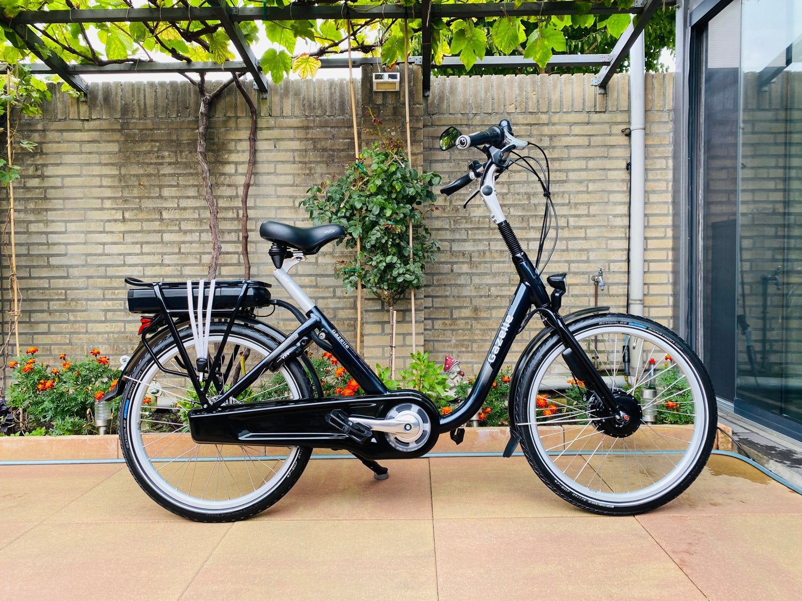 Elektrische Gazelle Balance.Fr U46 cm.Totaal.km 1127, Ophalen of Verzenden, Zo goed als nieuw, Minder dan 47 cm, 5467kc