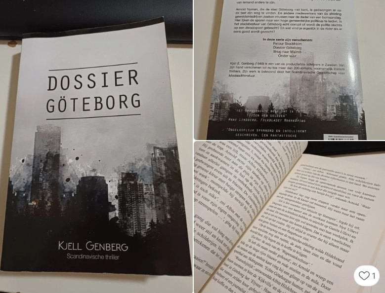 Boek: Dossier Göteburg by Kjell Genberg, Ophalen of Verzenden, Zo goed als nieuw, Kjell Genberg, Scandinavië