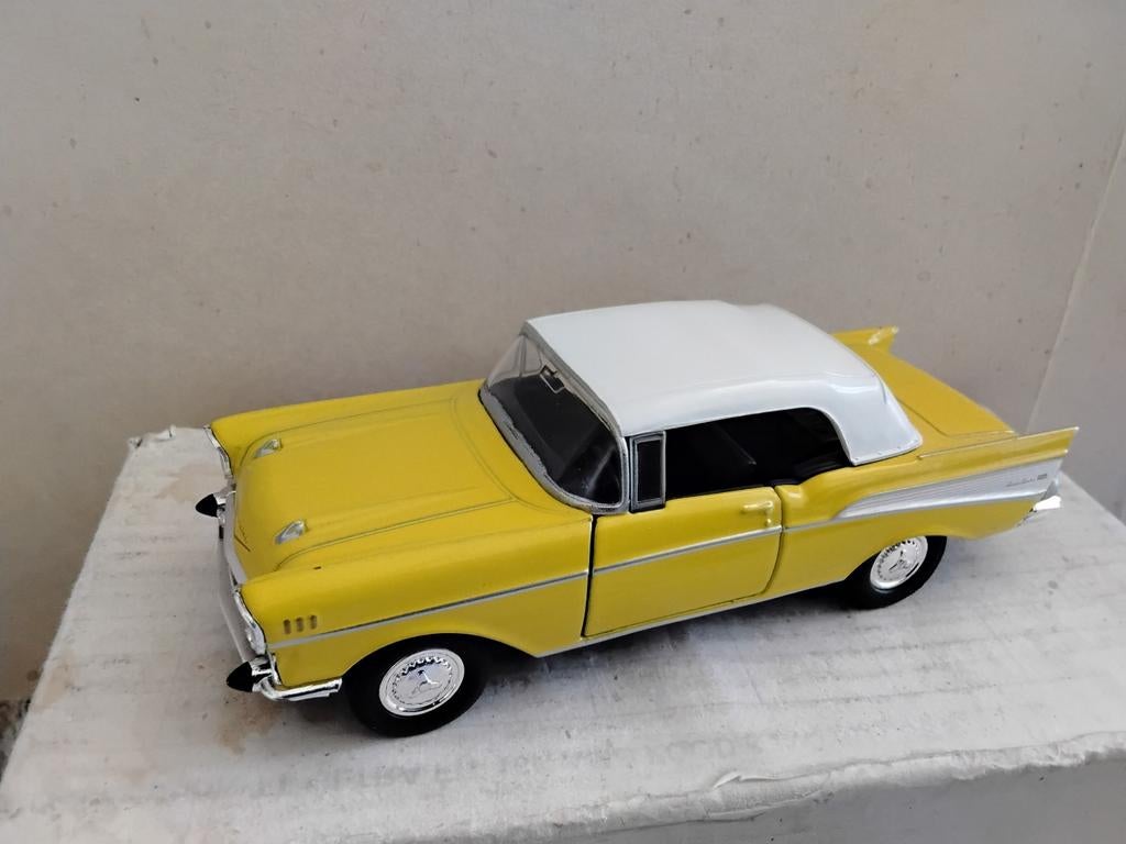 CHEVROLET BEL AIR  1957      SCHAAL   1:36[, Ophalen of Verzenden, Zo goed als nieuw, Auto