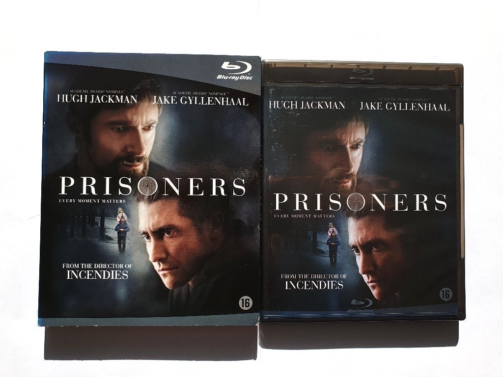 Prisoners (Blu-ray + DVD), Ophalen of Verzenden, Zo goed als nieuw, Thrillers en Misdaad