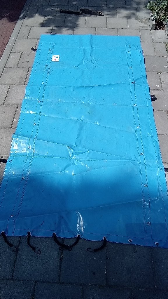 PVC afdekzeilen, Ophalen, 5 tot 10 m², Zeil