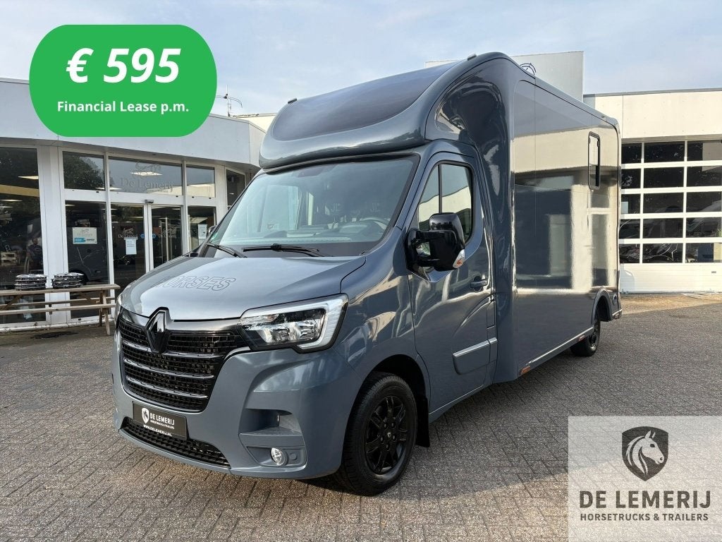 Renault Master Automaat Sodiak Nubia Hengstenuitvoering 2021, Ophalen, Zo goed als nieuw, Polyester, 2-paards trailer