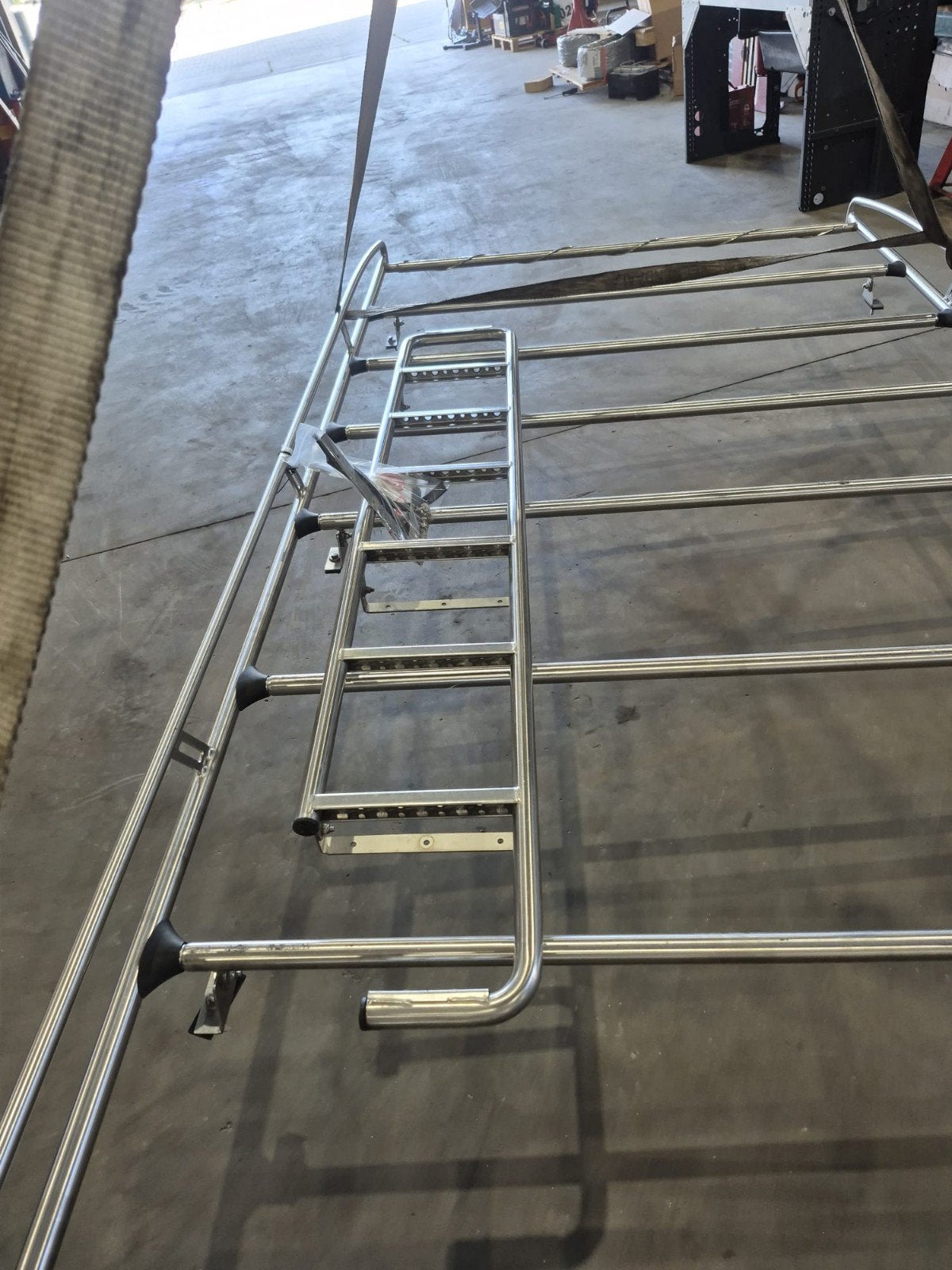 Equinox RVS Bedrijfswagen Imperiaal met Ladder, Auto diversen, Dakdragers, Ophalen, Gebruikt