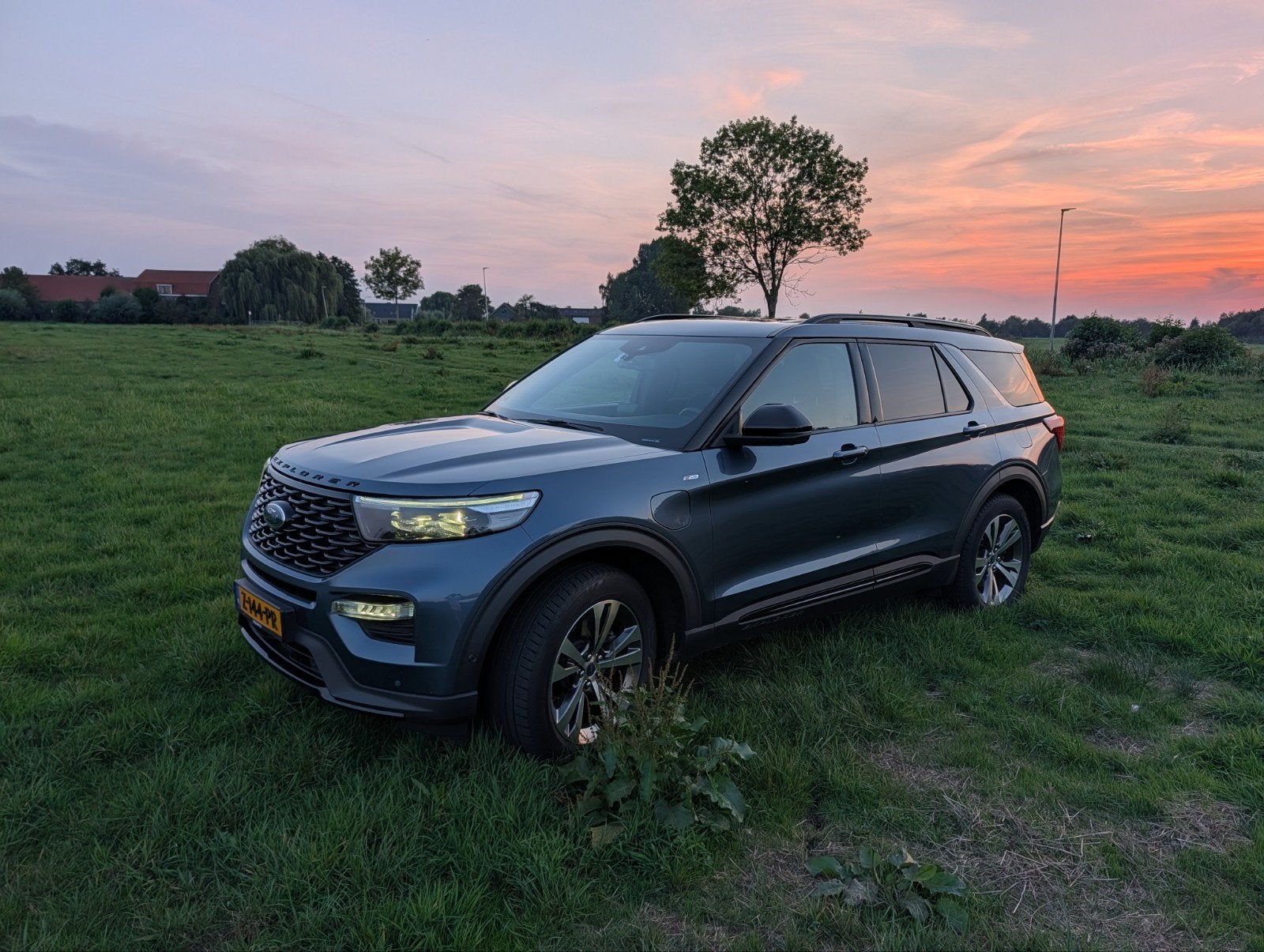 Ford Explorer 3.0 V6 Ecoboost Phev 457pk Aut 2020 Blauw