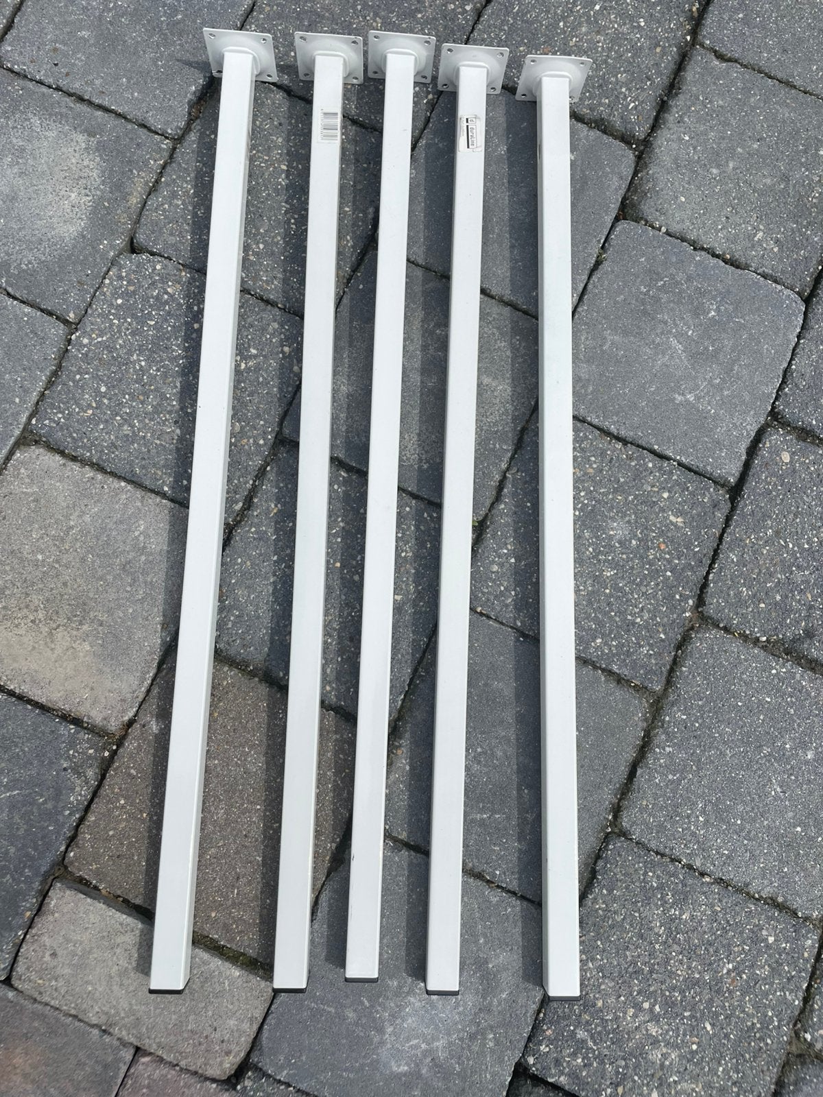 Ijzeren tafelpoten merk Duraline, Ophalen, Tafelpoot, Minder dan 50 cm, 50 tot 100 cm