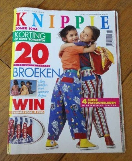 Knippie nummer 2 zomer 1994, ook baby maat 62 t/m 176, Verzenden, Zo goed als nieuw, Kind, Knippie
