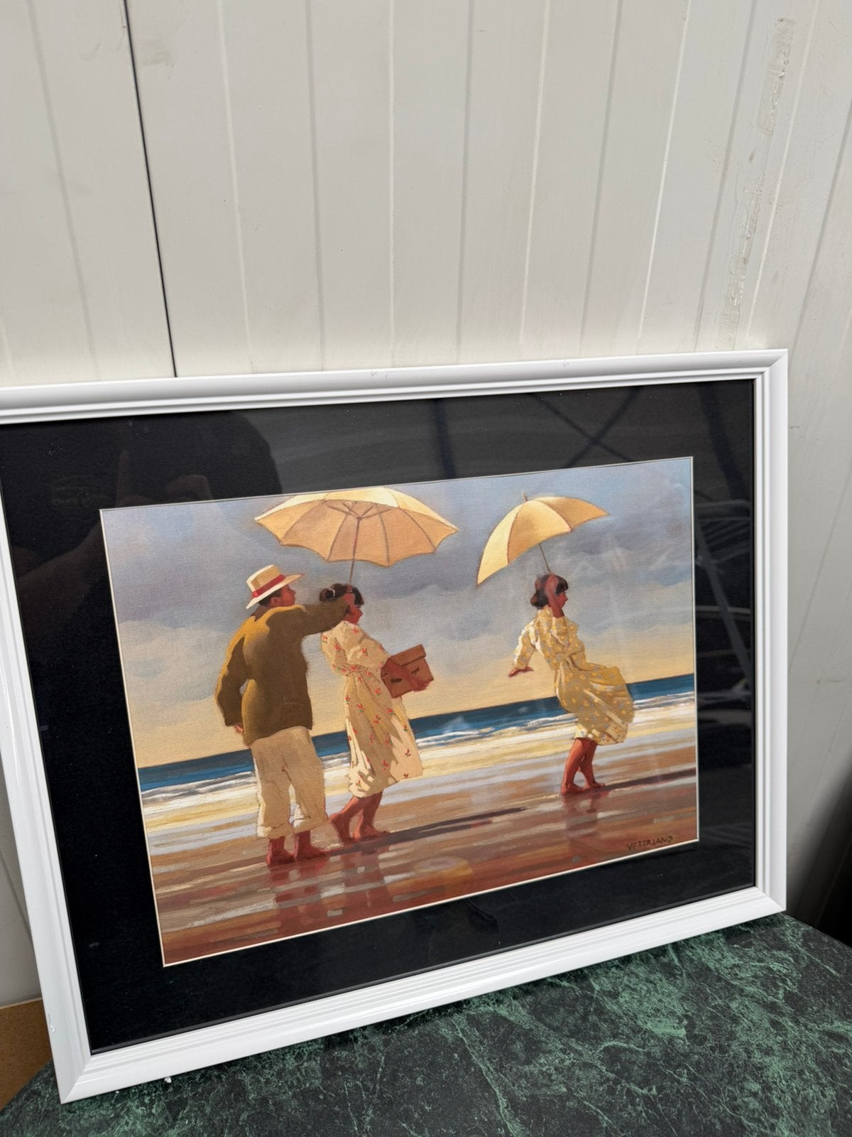 Jack Vettriano – The Picnic Party – ingelijste kunstprint, Ophalen