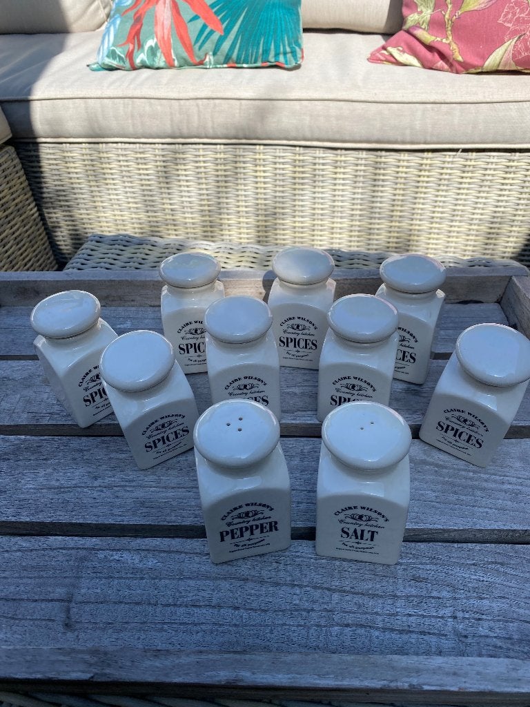 Kruidenpotjes, Huis en Inrichting, Overige typen, Zo goed als nieuw, Steen/keramiek, Overige merken