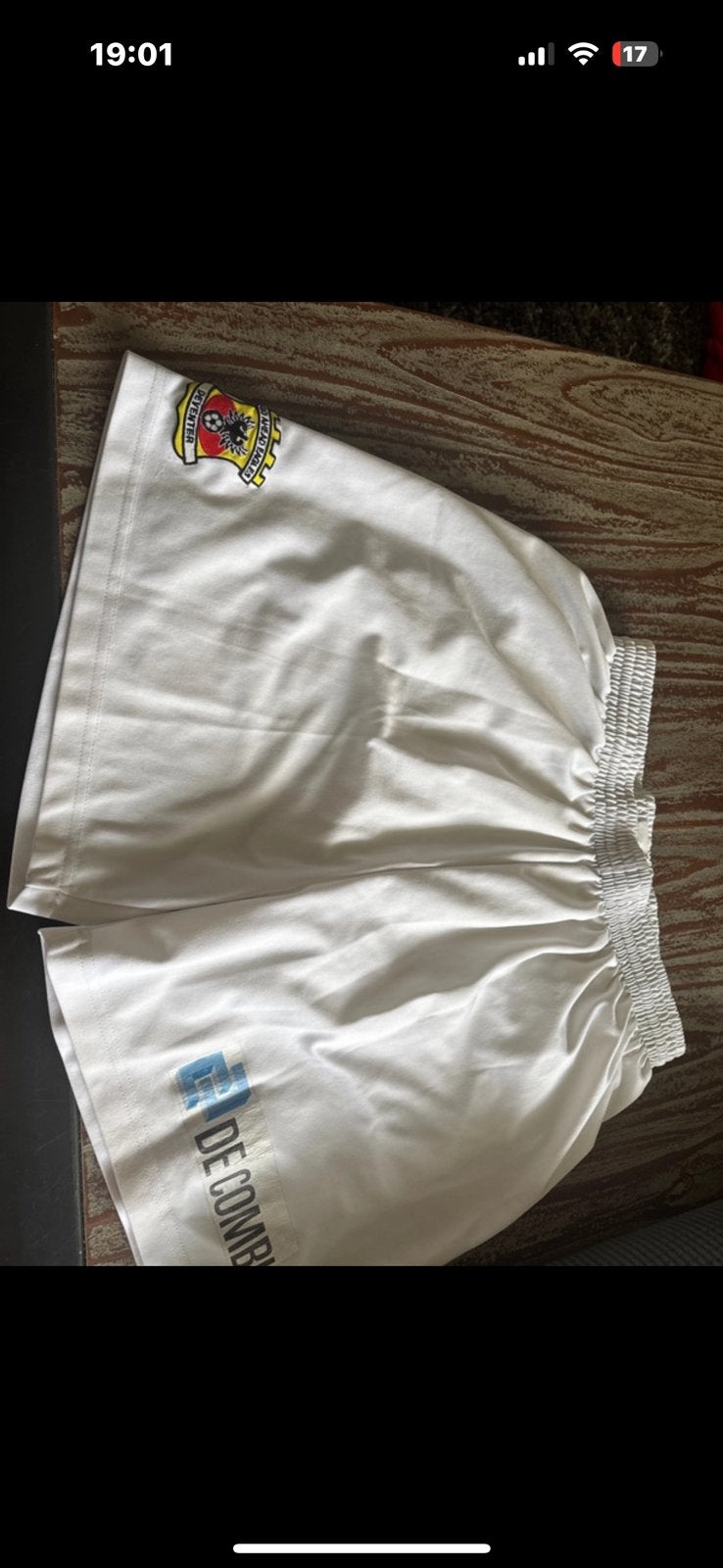 Go Ahead Eagles korte broek, Maat XL, Ophalen of Verzenden, Zo goed als nieuw, Broek