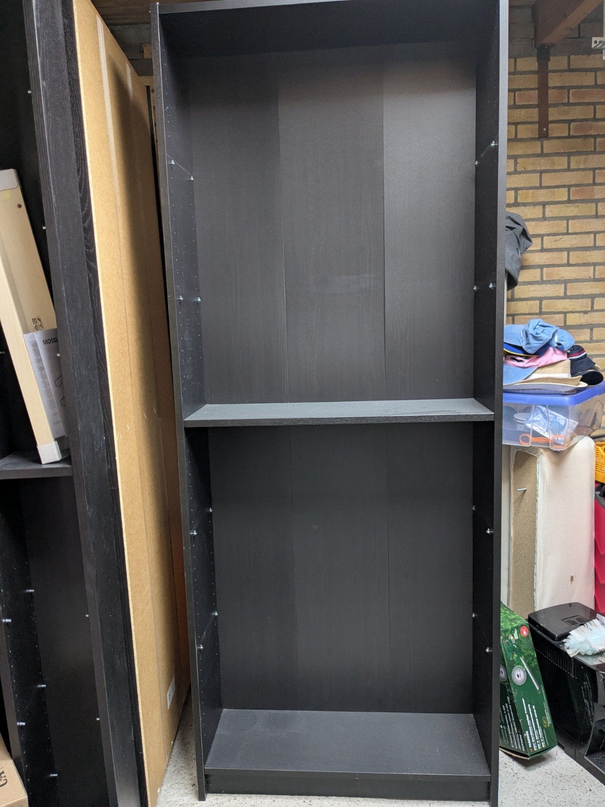 Ikea Billy Boekenkast - Zwart -202x80x76 - met planken, Ophalen, Met plank(en), Gebruikt, 200 cm of meer