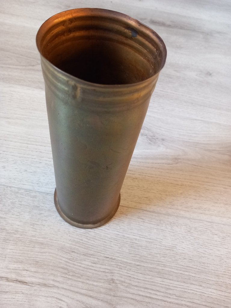 Duitse huls Wereldoorlog I Polte Magdeburg Feldkanone 96/na, Verzamelen, Ophalen of Verzenden, Landmacht, Duitsland, Hulzen of Bodemvondsten