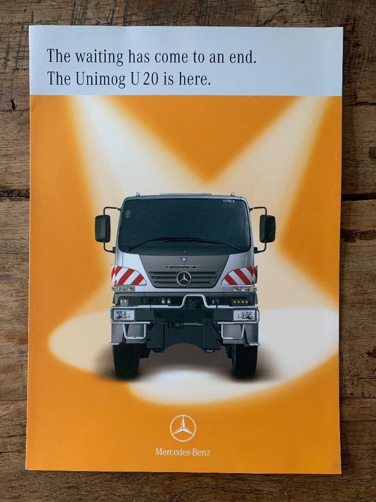 Introductiefolder Mercedes-Benz Unimog U 20 2006 nieuw, Nieuw, Mercedes-Benz, Mercedes, Ophalen of Verzenden