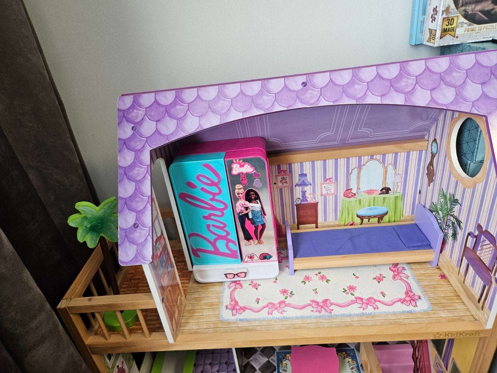 Groot KidKraft Barbie Poppenhuis met Meubels, Kinderen en Baby's, Speelgoed | Poppen, Ophalen of Verzenden