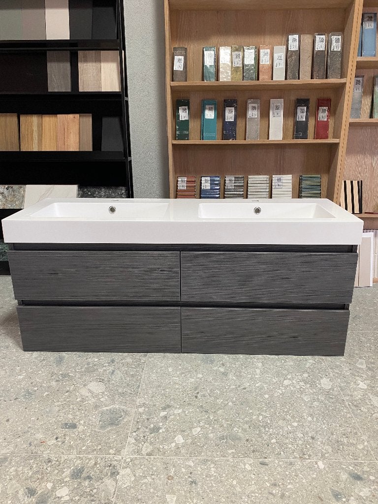 Badkamermeubel 140 cm breed nu van €2470 voor €850 NIEUW!, Ophalen, Nieuw, Wastafel