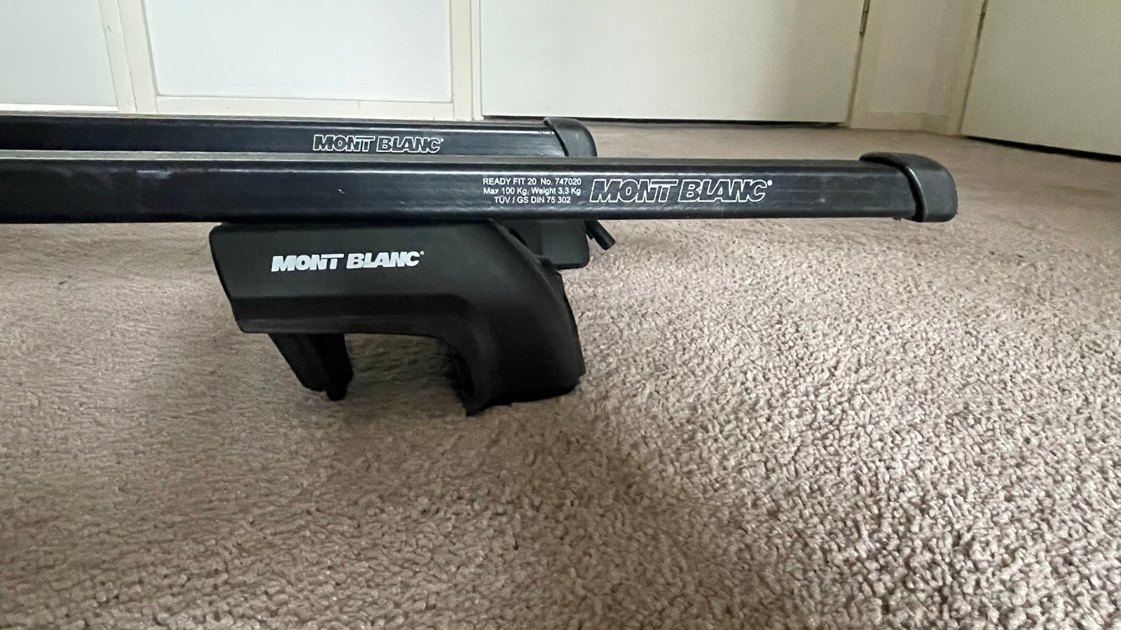 Mont Blanc Ready Fit 20 dakdragers, Ophalen, Gebruikt
