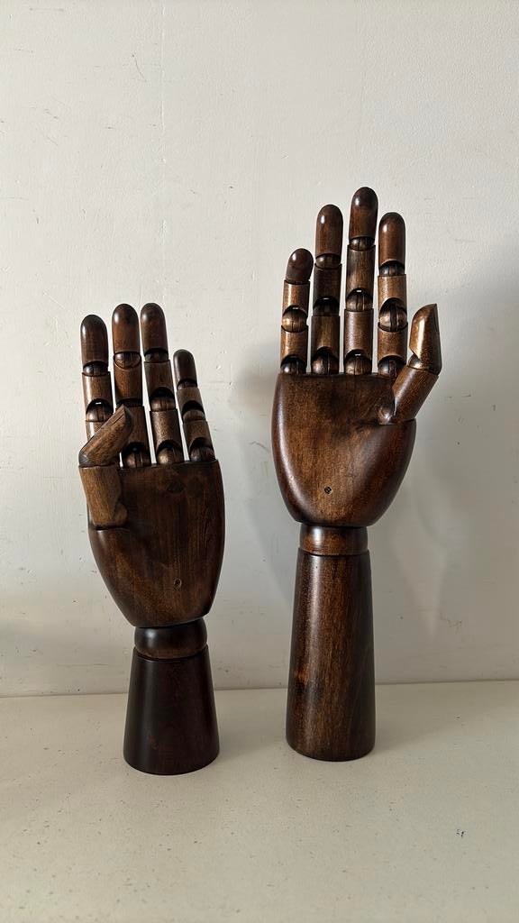 Tekenhand hout, Antiek en Kunst, Verzenden