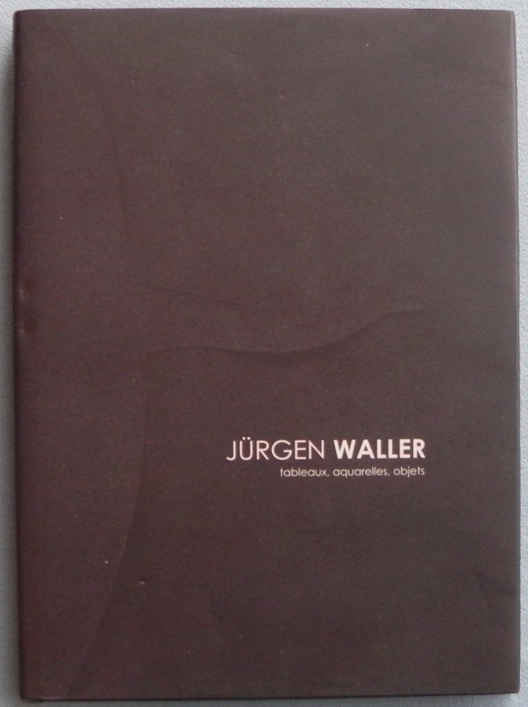 Jurgen Waller tableaux, aquarelles, objets, Guy Pieters, Ophalen of Verzenden, Gelezen