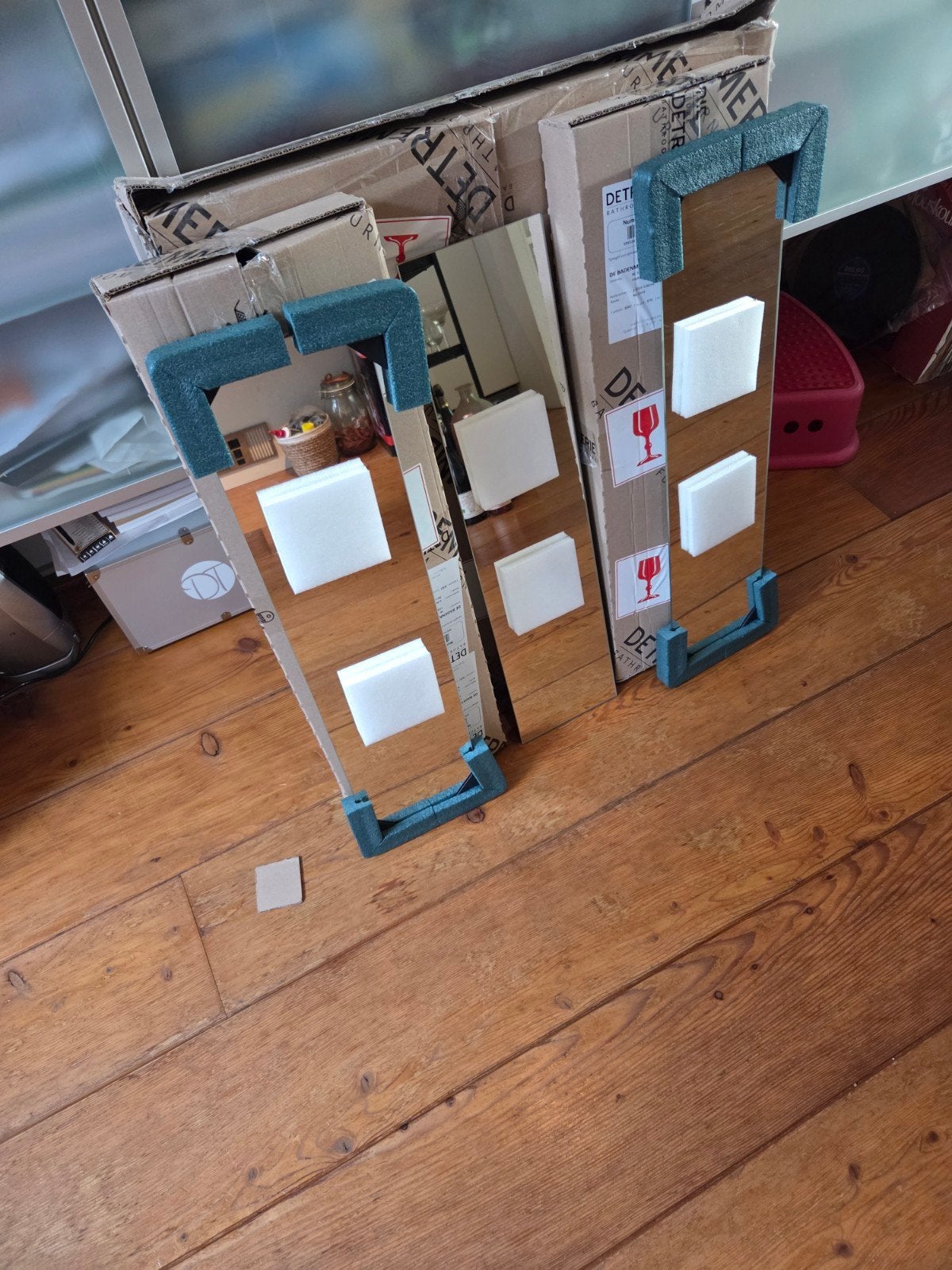 Nieuwe spiegels van Detremmerie (3 stuks), Ophalen, Minder dan 50 cm, Nieuw, Minder dan 100 cm