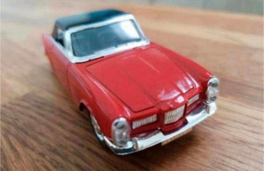 Solido Facel Vega Facel II 1962 – 1:43, Ophalen of Verzenden, Zo goed als nieuw, Auto, Solido