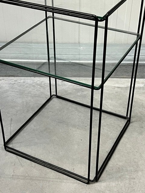 Max Sauze bijzettafel Isocele vintage design side table, Ophalen, Gebruikt, ., Vintage