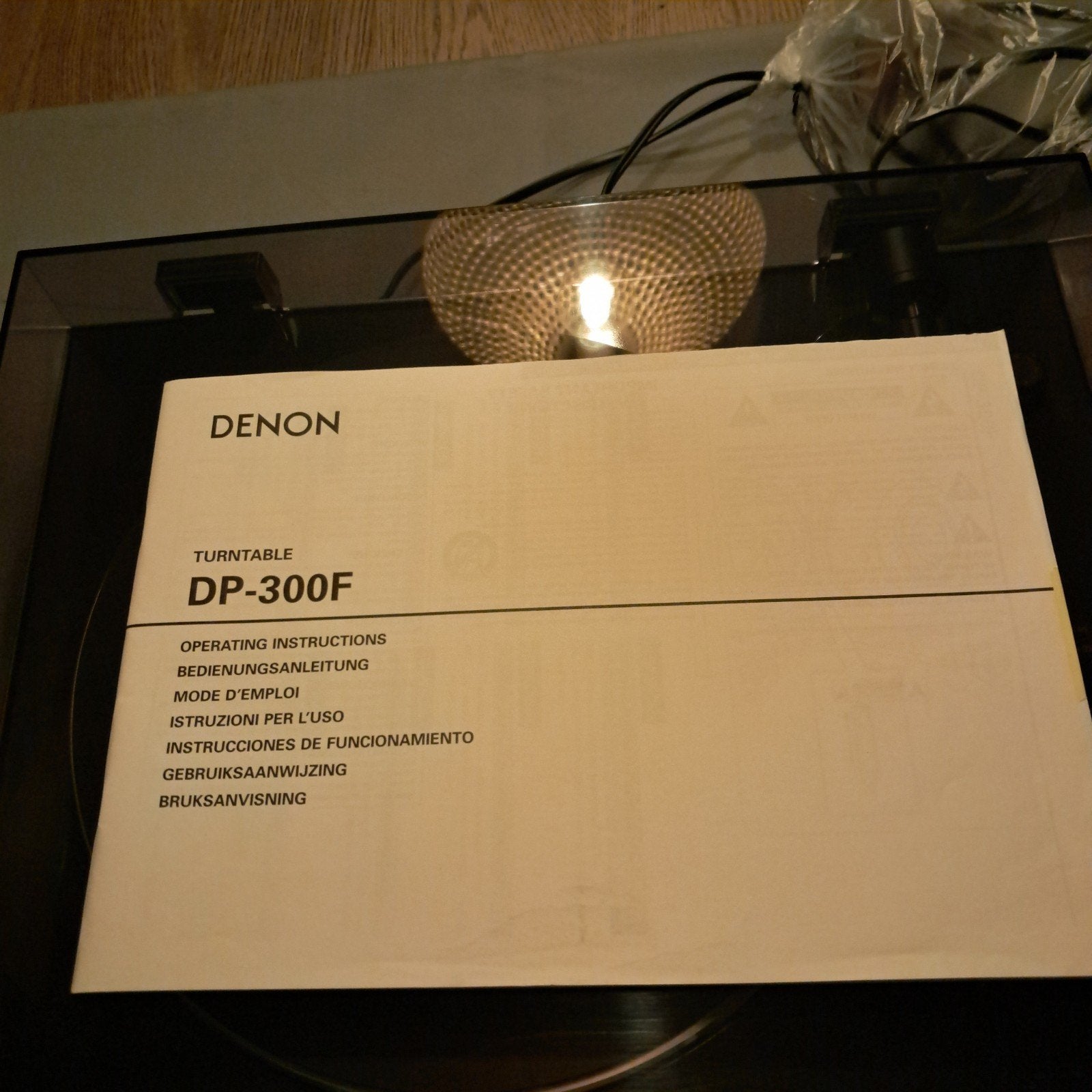 in nieuw staat  Denon platenspeler  DP 300 F, Audio, Tv en Foto, Automatisch, Zo goed als nieuw, Platenspeler, Ophalen