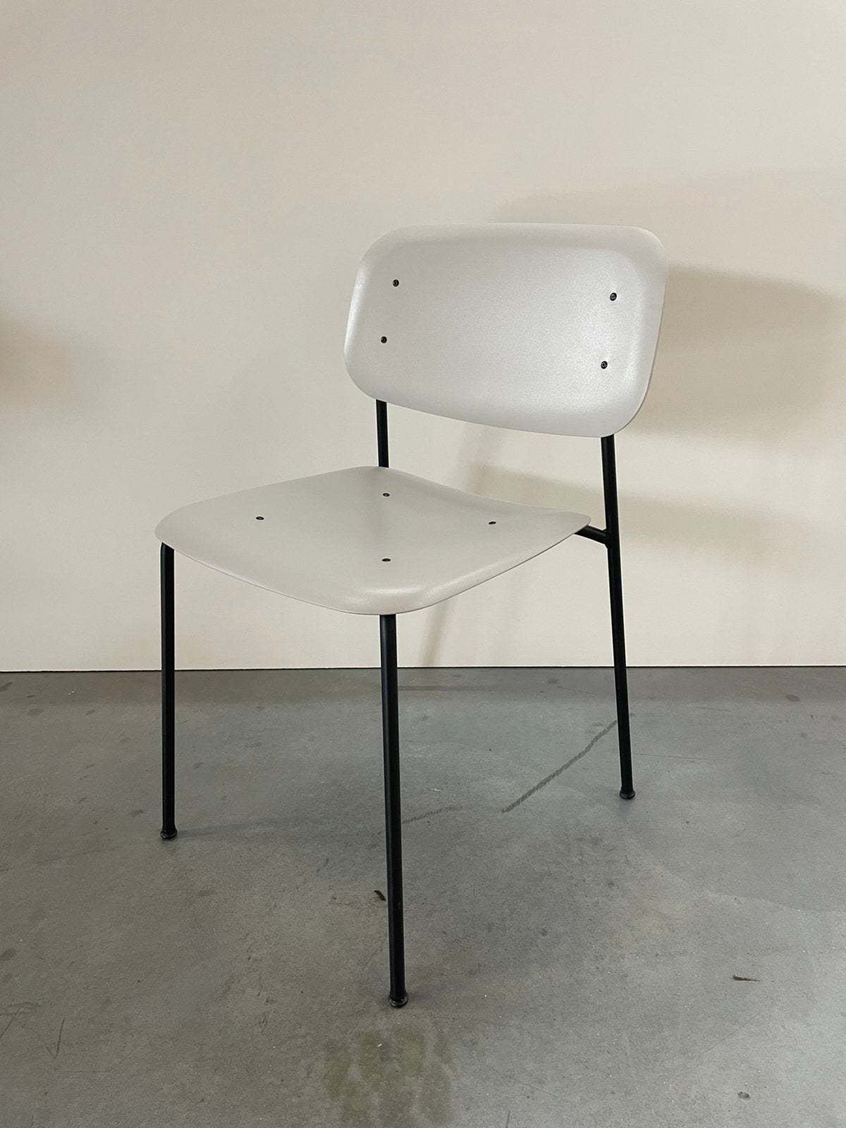 HAY soft edges Stoelen 18 stuks, Ophalen, Kunststof, Zwart, Zo goed als nieuw