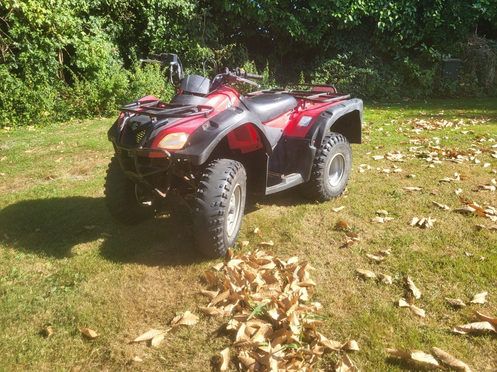 Suzuki Ozark Quad - Rood, Goede Staat met kenteken, 1 cilinder, 12 t/m 35 kW
