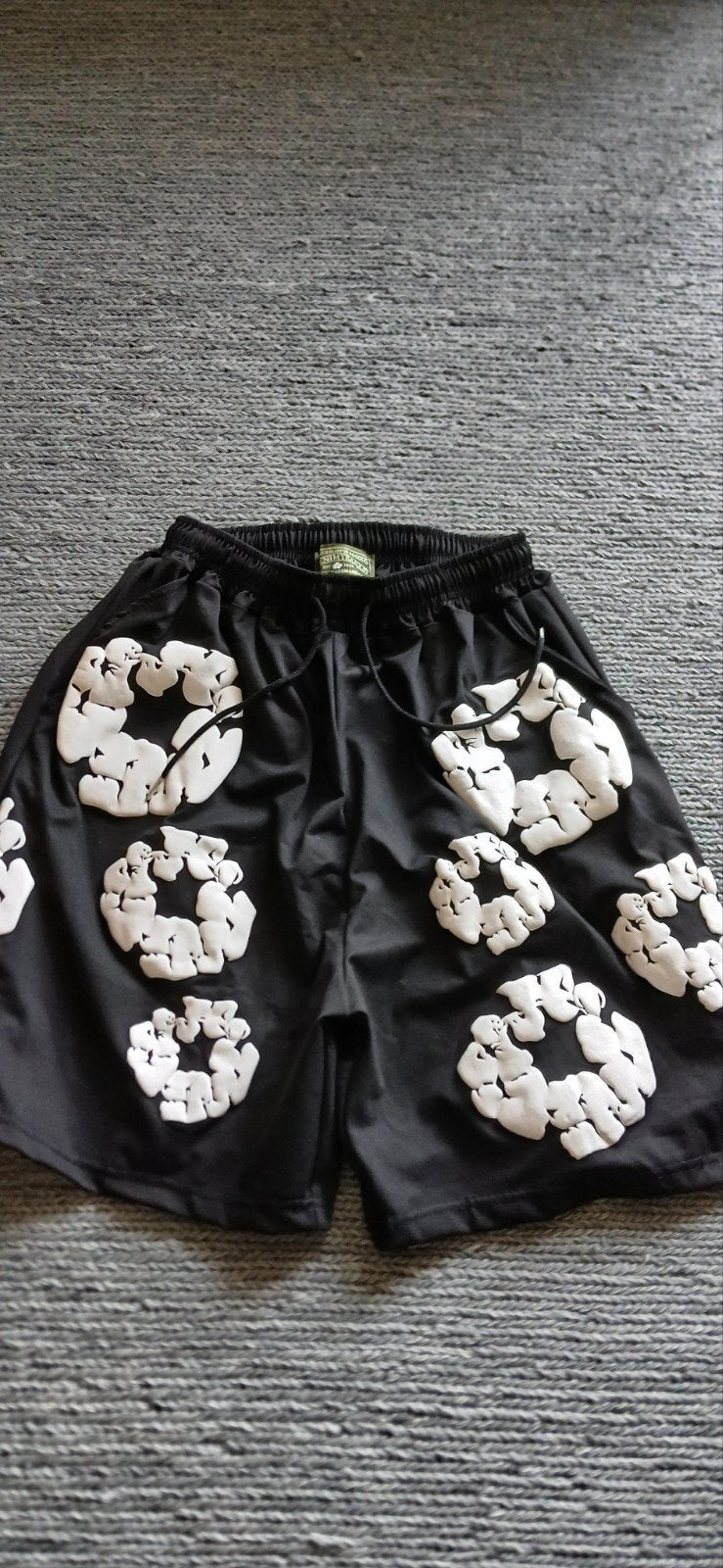 Denim Tears Shorts Zwart Maat XL, Ophalen of Verzenden, Nieuw, Maat 56/58 (XL), Zwart