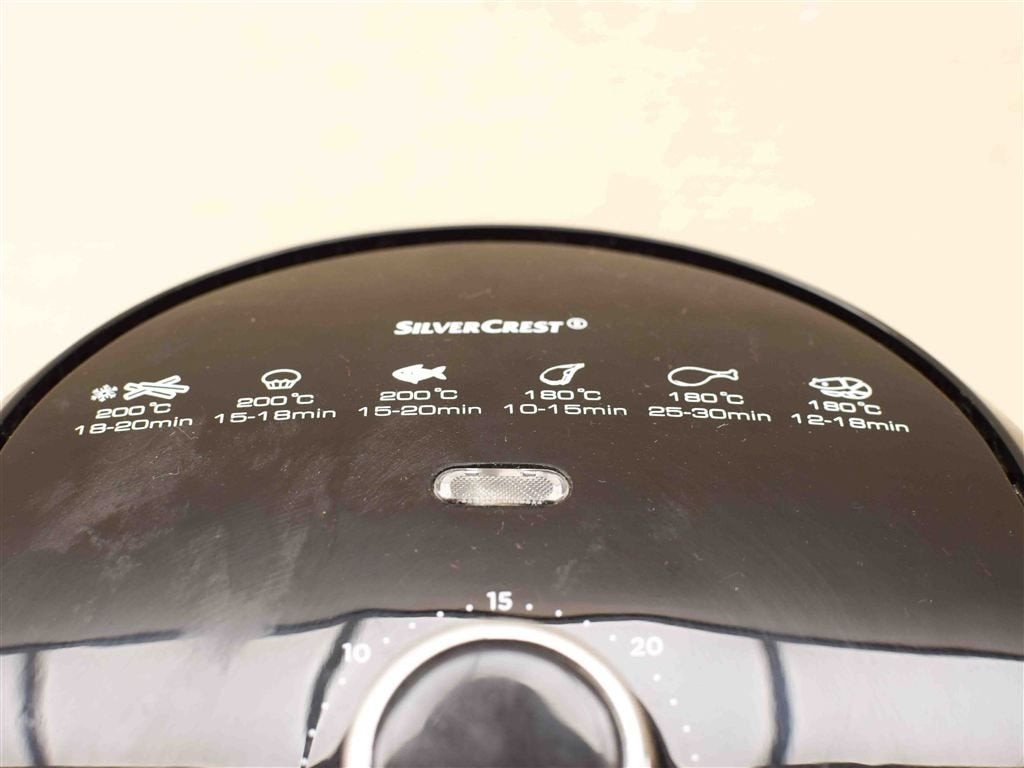 SilverCrest Air Fryer 44763, Ophalen of Verzenden, Gebruikt, Airfryer XL, 1500 gram of meer