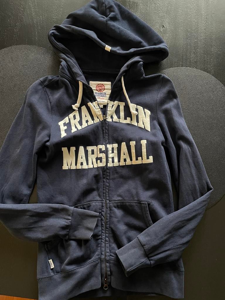Franklin Marshall vest, Ophalen of Verzenden, Gedragen, Maat 36 (S), Blauw