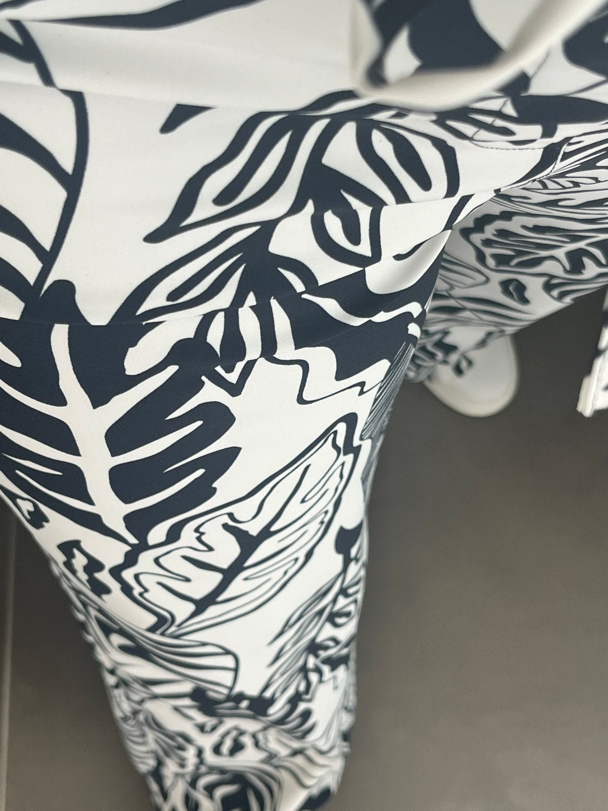 Studio Anneloes flared broek wit met donkerblauw, maat L, Wit, Maat 42/44 (L), Nieuw, Ophalen of Verzenden