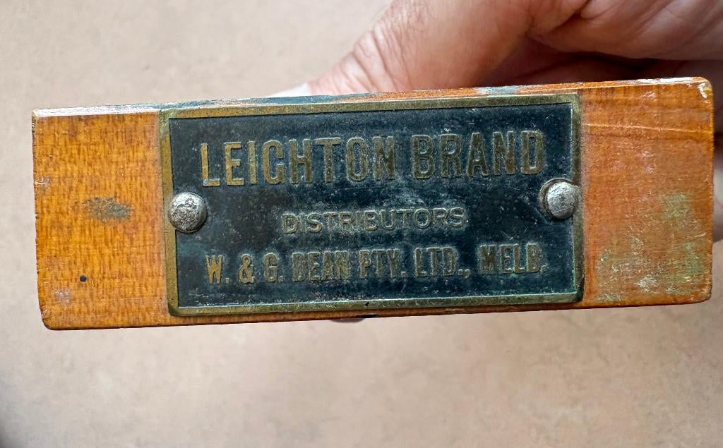 Bijzonder houten voorwerp, klem of pers?, Leighton Brand, Ophalen of Verzenden