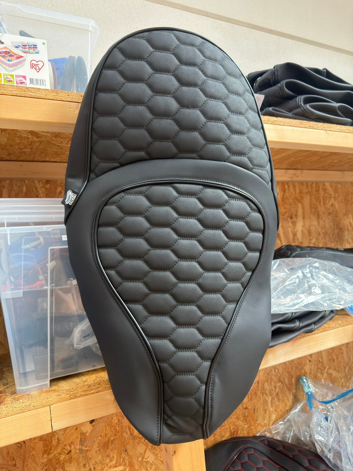 Duo seat RS zadelhoes Vespa , Alcantara, Fietsen en Brommers, Brommeronderdelen | Scooters, Ophalen of Verzenden