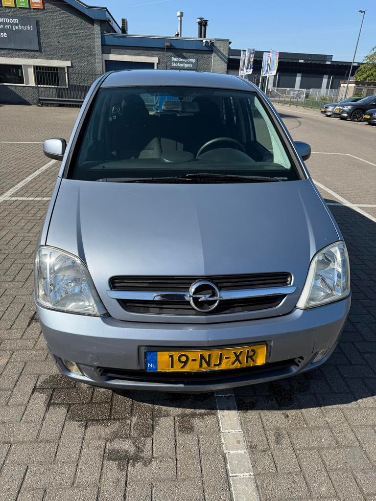 Opel Meriva 1.6 16V 2003 Grijs, Auto's, Stof, 4 cilinders, 100 pk, Origineel Nederlands