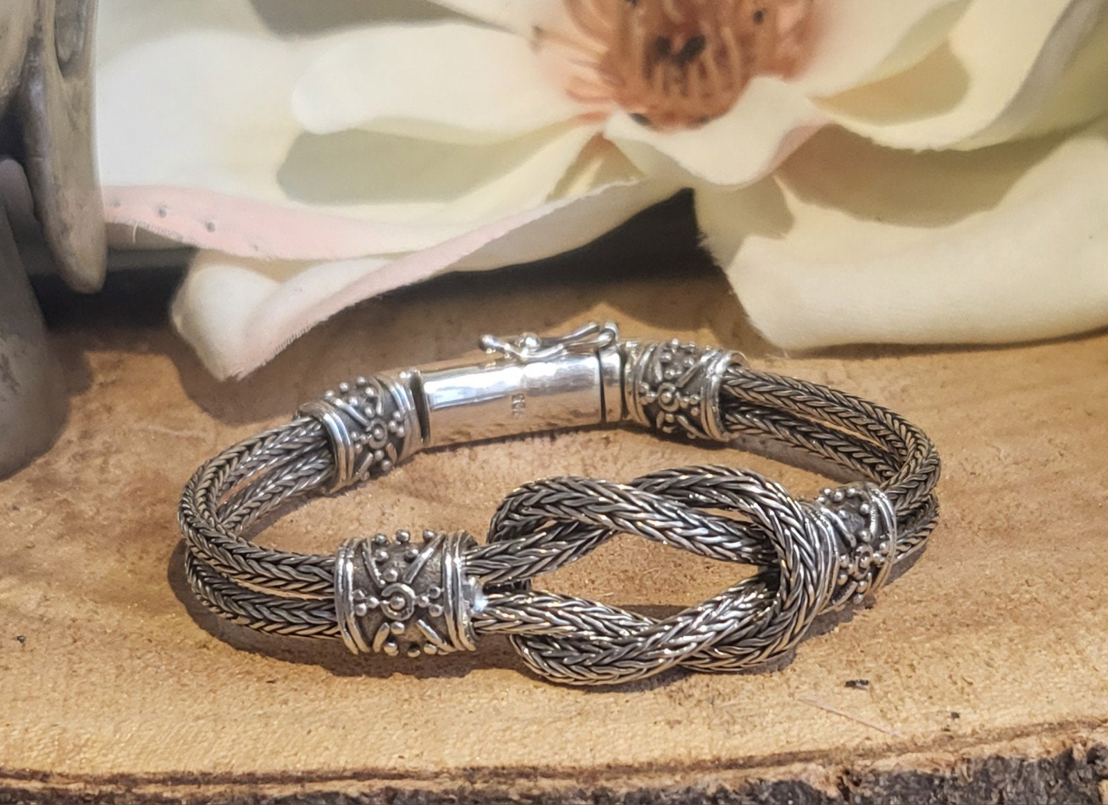 Best to Buddha 925 Zilveren Armband met Knot - Maat 18, Ophalen of Verzenden, Nieuw, Zilver, Zilver
