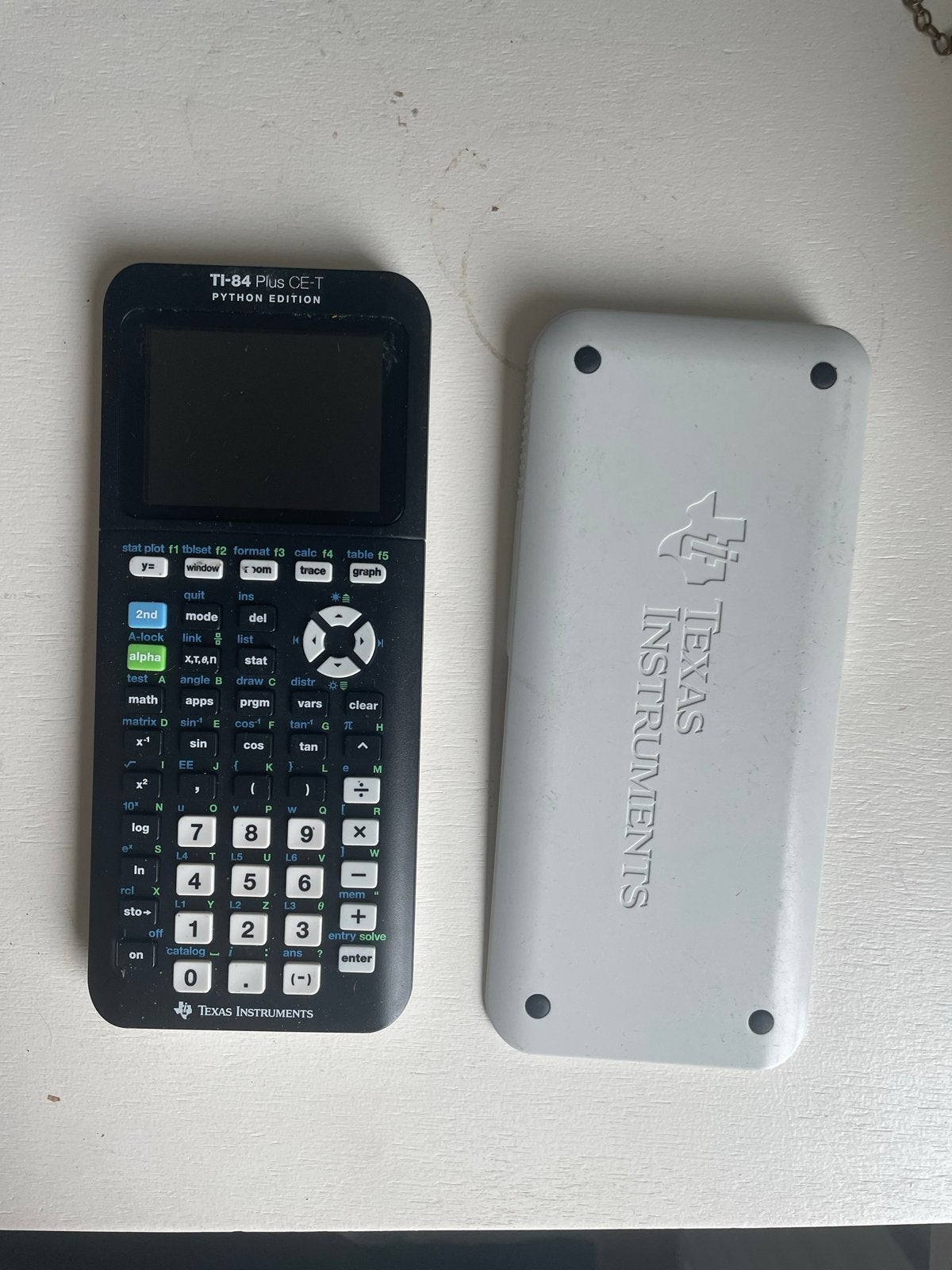 TI-84 Plus CE-T Python Edition Grafische rekenmachine, Diversen, Rekenmachines, Ophalen of Verzenden, Grafische rekenmachine, Zo goed als nieuw
