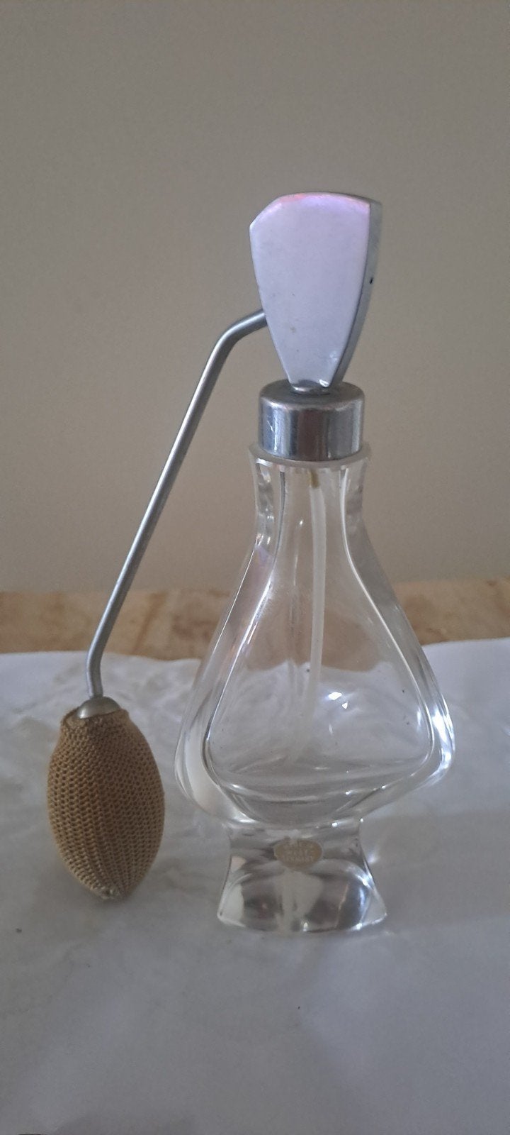 Vintage  design parfumflesje, Ophalen of Verzenden, Gebruikt, Parfumfles