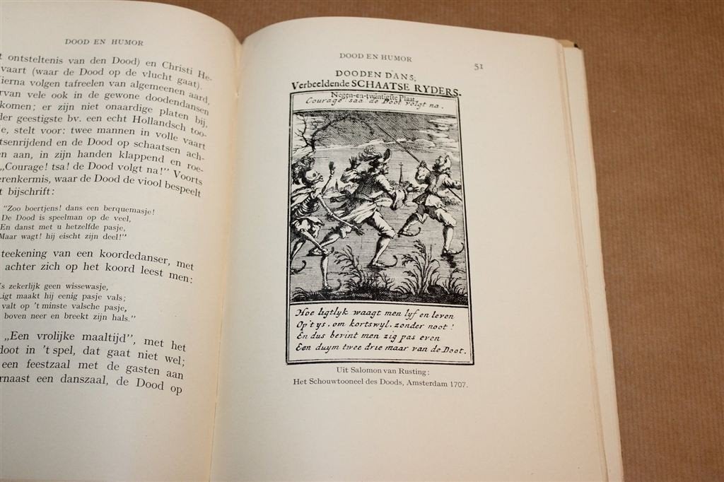 Dood en Humor — Antiek Boek over Dodendansen 1929, Boeken, Ophalen of Verzenden, Gelezen, Europa