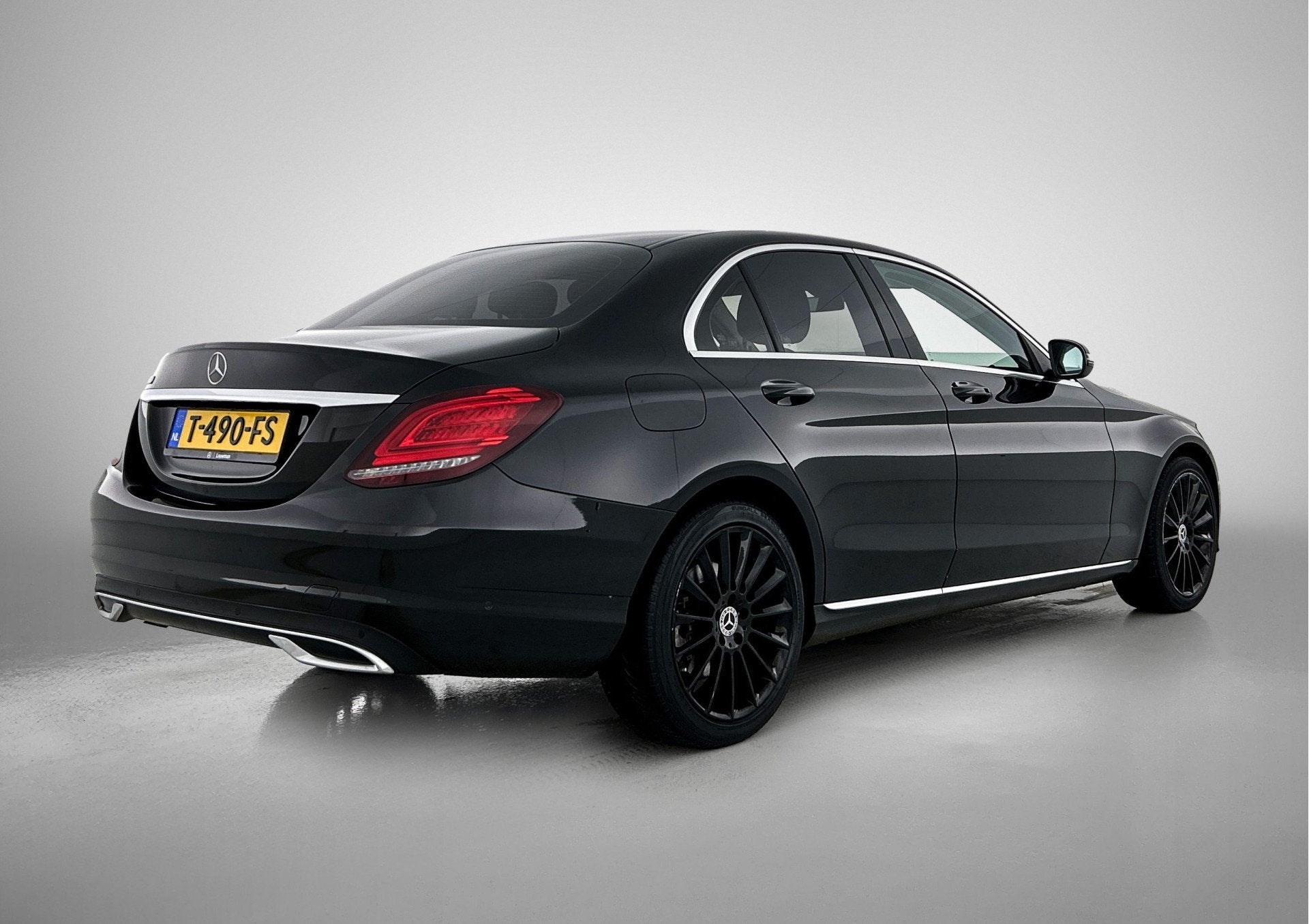 Mercedes-Benz C-Klasse 180 Advantage Pack Achteruitrijcamera, Auto's, Automaat, 12 maanden, Leder en Stof, Zwart