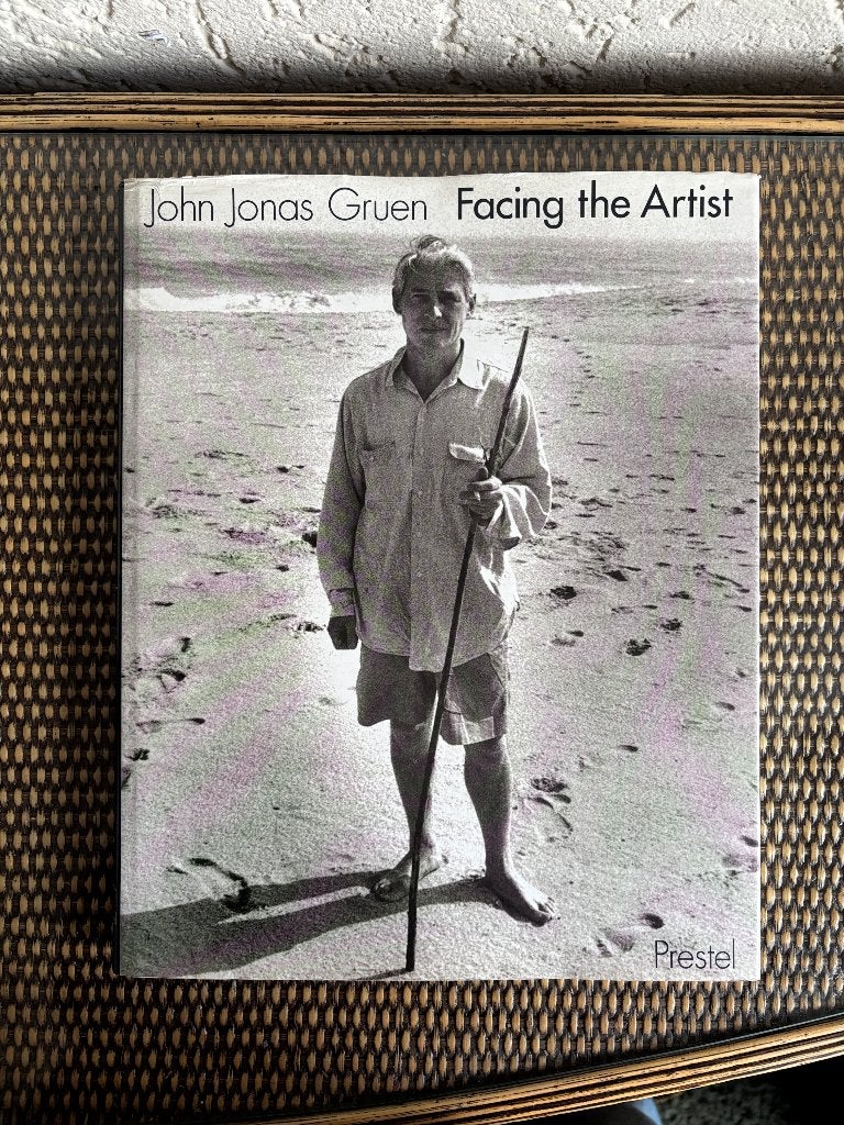 John Jonas Gruen - Facing the Artist - 1999, Boeken, Gelezen, Fotografen, John Jonas Gruen, Ophalen of Verzenden