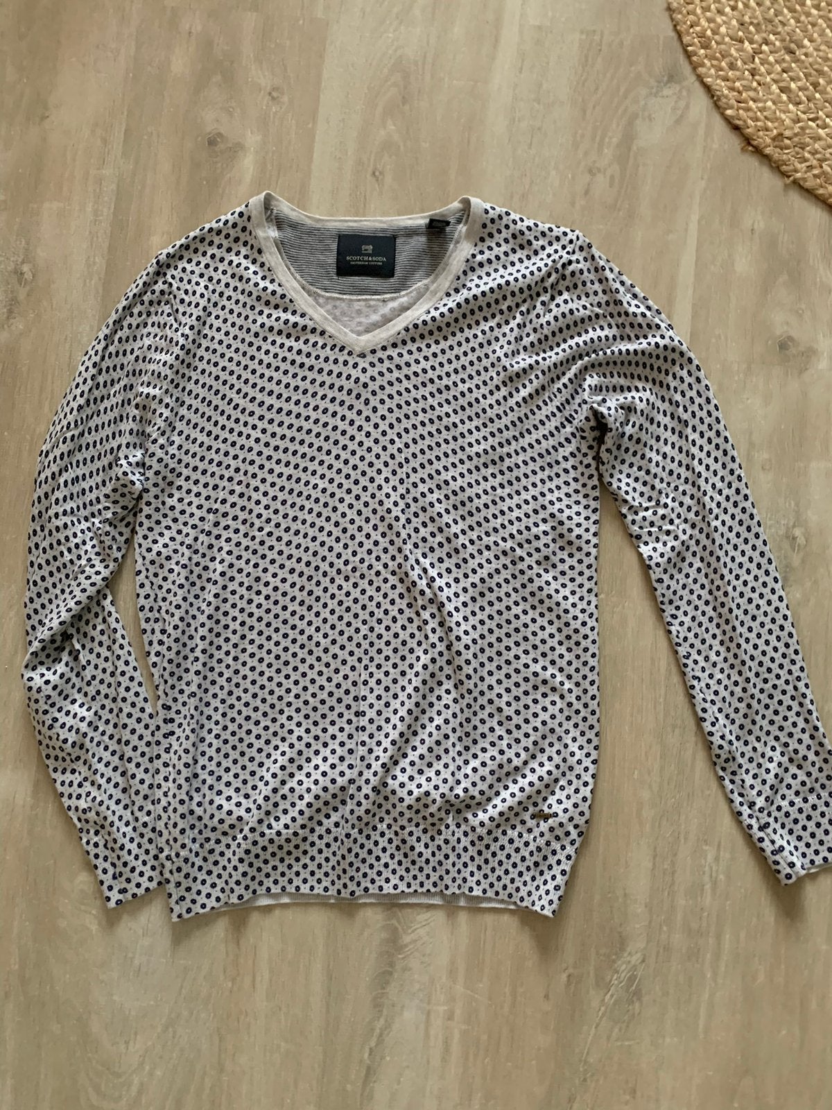 Mooie trui van Scotch & Soda - maat S, Kleding | Heren, Ophalen of Verzenden, Zo goed als nieuw, Maat 46 (S) of kleiner, Grijs