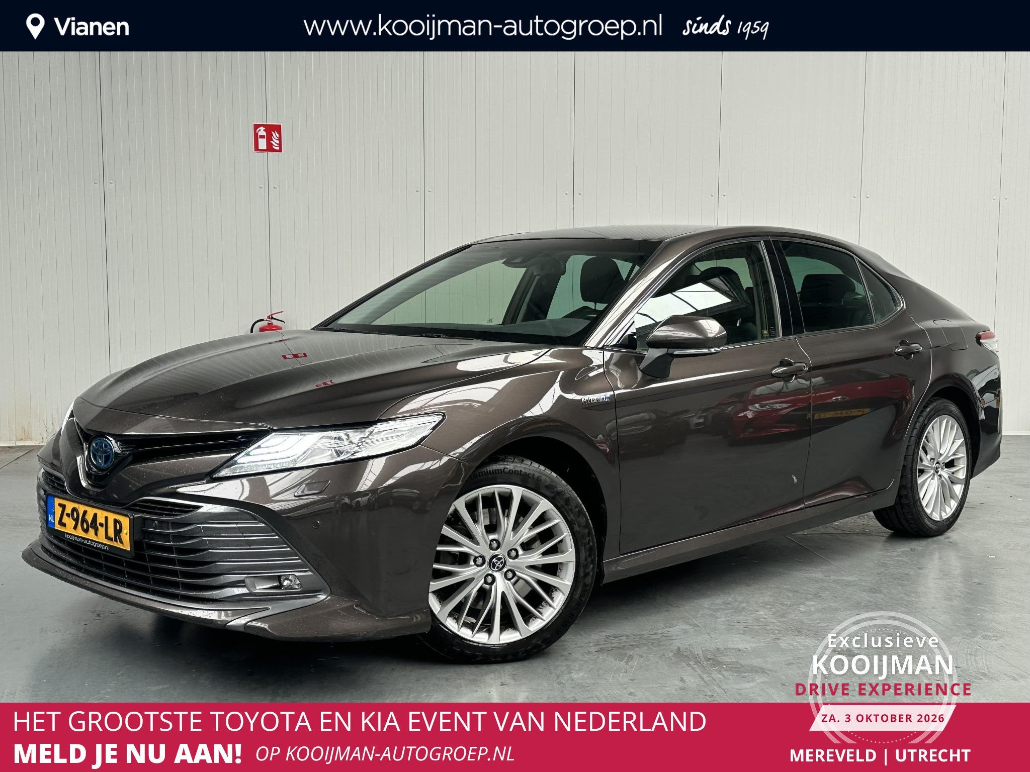 Toyota Camry 2.5 Hybrid Premium, Auto's, Gebruikt, Euro 6, 4 cilinders, 2487 cc