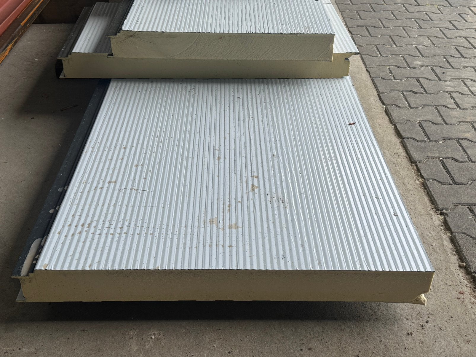 Falk Sandwichpanelen - Dak- en Muurisolatie, Ophalen, Gebruikt, 12 cm of meer, Hardschuim (Pir)