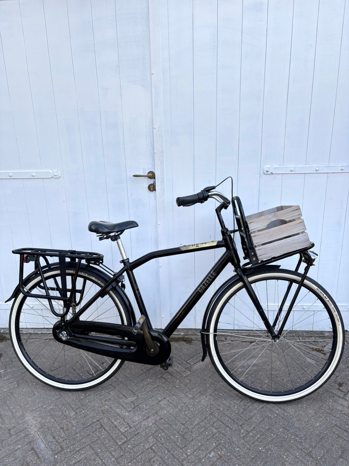 Gazelle Heavy Duty Jongensfiets 28 inch, Fietsen en Brommers, Fietsen | Jongens, Terugtraprem, Gebruikt, Versnellingen, Ophalen