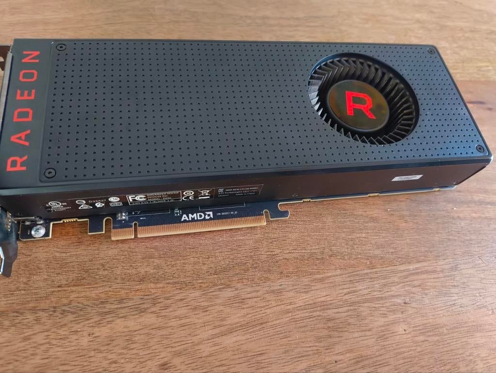 AMD Radeon Vega 56 Grafische Kaart, PCI-Express 3, Gebruikt, AMD, Ophalen of Verzenden