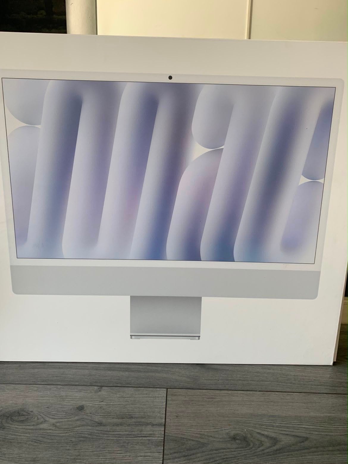 Apple iMac 24 inch M4 8 core CPU8 core GPU 16GB/256GB Zilver, 2 tot 3 Ghz, SSD, IMac, Nieuw